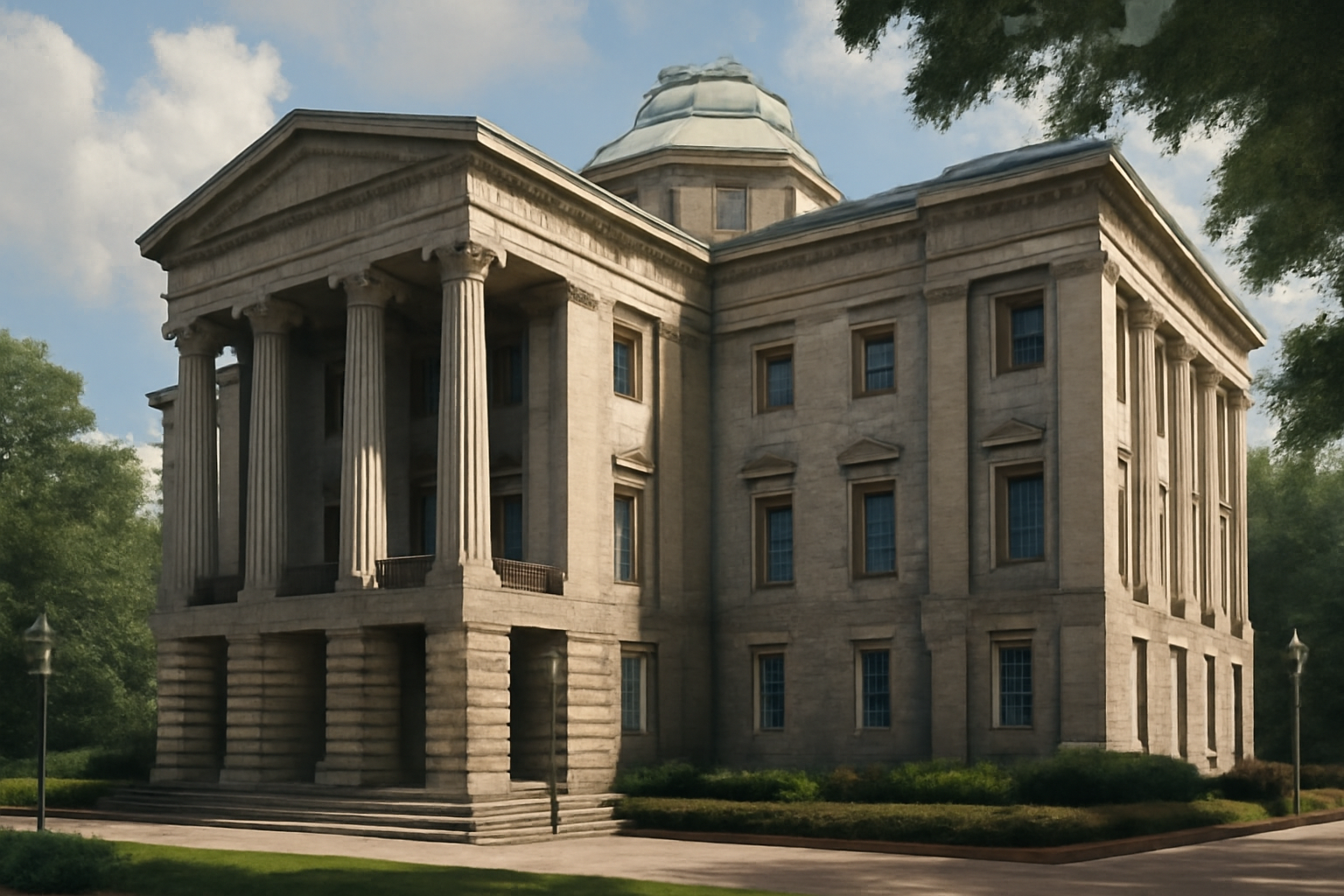 North Carolina House building